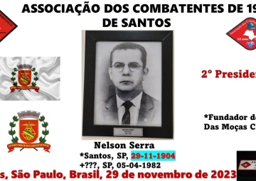 Homenagem a Nelson Serra 2º Presidente